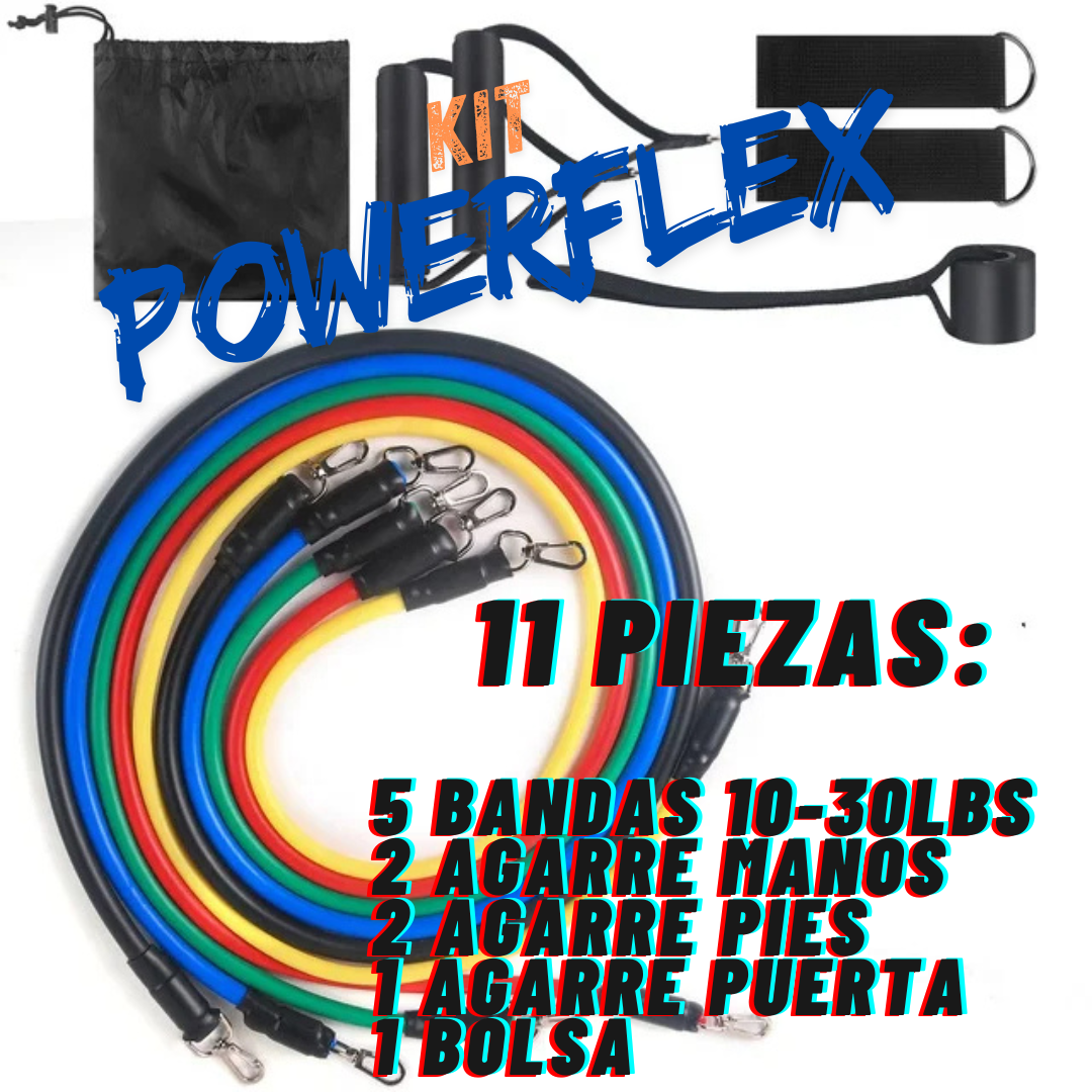 Kit POWERFLEX Bandas Elásticas Tubulares