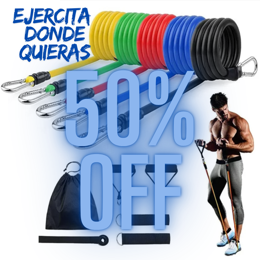 Kit POWERFLEX Bandas Elásticas Tubulares